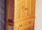 Oak Corner Cupboard